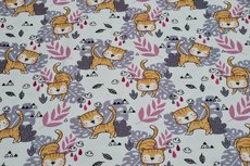Cotton Jersey Little Tigers Off White Cotton Jersey Little Tigers Off White