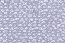 Mousseline Rainbow Baby Blue Mousseline Rainbow Baby Blue