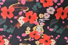 Cotton Digital Stretch Satin Faces Cotton Digital Stretch Satin Faces