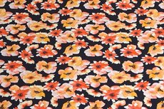 Cotton Jersey Digital Small Flowers Yellow Cotton Jersey Digital Small Flowers Yellow
