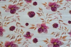 Mousseline Digital Flowers Off White 5 Mousseline Digital Flowers Off White 5