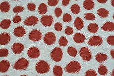 Viscose Jersey Dots Brick Viscose Jersey Dots Brick