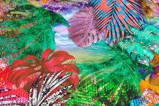Viscose Jersey Digital Jungle Flowers Multi 1 Viscose Jersey Digital Jungle Flowers Multi 1
