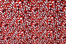 Viscose Jersey Little Flowers Orange/Red 1 Viscose Jersey Little Flowers Orange/Red 1