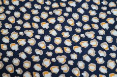 Viscose Jersey Leo Navy Viscose Jersey Leo Navy