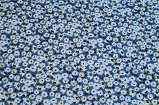 Viscose Jersey Little Flowers Blue 2 Viscose Jersey Little Flowers Blue 2