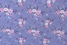 Cotton Jersey Rose Lavedel/Lila Cotton Jersey Rose Lavedel/Lila
