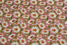 Viscose Crincle Little Flowers Old Pink 1 Viscose Crincle Little Flowers Old Pink 1