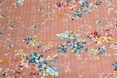 Cotton Viscose Little Flowers Old Pink Cotton Viscose Little Flowers Old Pink
