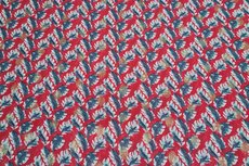 Chiffon Goldfoil Flowers Red Chiffon Goldfoil Flowers Red