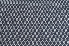 Viscose Jersey Chains Navy/White Viscose Jersey Chains Navy/White
