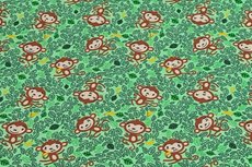 Cotton Jersey Monkey Green Cotton Jersey Monkey Green