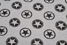 French Terry Converstars Grey Melée French Terry Converstars Grey Melée