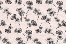 Cotton Jersey Flowers Beige/Creme Cotton Jersey Flowers Beige/Creme