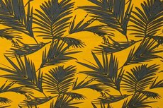 Linnen Viscose Plants Yellow Linnen Viscose Plants Yellow