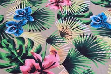 Poly Flowers Beige Poly Flowers Beige