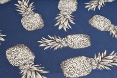 Viscose Stretch Ananas Indigo Viscose Stretch Ananas Indigo