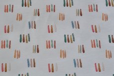 GOTS Cotton Jersey Digital Watercolour Off White GOTS Cotton Jersey Digital Watercolour Off White