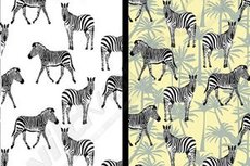 Cotton Jersey UV-Toverstof Zebra Cotton Jersey UV-Toverstof Zebra
