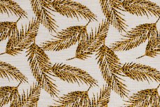 Mousseline Digital Feathers Off White Mousseline Digital Feathers Off White