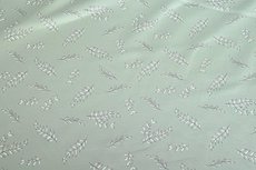 Cotton Jersey Little Feathers Mint Cotton Jersey Little Feathers Mint
