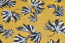 Viscose Maxima Flowers Yellow Viscose Maxima Flowers Yellow