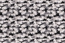 Cotton Jersey Army Camou Grey 2 Cotton Jersey Army Camou Grey 2