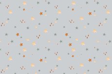 Cotton Jersey Digital Stars Light Grey Cotton Jersey Digital Stars Light Grey