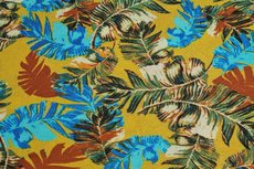 Viscose Knit Flowers Yellow Viscose Knit Flowers Yellow