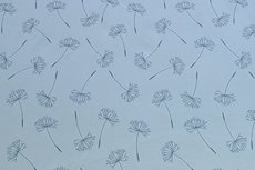 Cotton Jersey Dandelion Light Blue Cotton Jersey Dandelion Light Blue