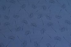 Cotton Jersey Dandelion Blue Cotton Jersey Dandelion Blue