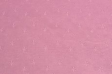 Mousseline Embroidery Middle Pink Mousseline Embroidery Middle Pink