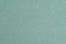 Mousseline Embroidery Mint Mousseline Embroidery Mint