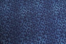 Cotton Jersey Melange Leo Blue Cotton Jersey Melange Leo Blue