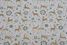 Christmas Cotton Reindeer Off White 11 Christmas Cotton Reindeer Off White 11