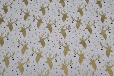 Christmas Cotton Reindeer Off White 4 Christmas Cotton Reindeer Off White 4