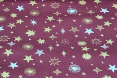 Christmas Cotton All Over Dark Red 7 Christmas Cotton All Over Dark Red 7