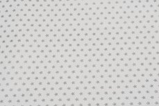 Christmas Cotton Little Star White/Silver Christmas Cotton Little Star White/Silver