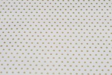 Christmas Cotton Little Star Off White/Gold Christmas Cotton Little Star Off White/Gold