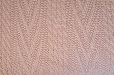 Knitted Jacquard Cable Light Pink Knitted Jacquard Cable Light Pink