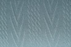 Knitted Jacquard Cable Mint Blue Knitted Jacquard Cable Mint Blue