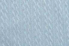 Knitted Jacquard Small Cable Light blue Knitted Jacquard Small Cable Light blue
