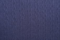 Knitted Jacquard Small Cable Navy Knitted Jacquard Small Cable Navy