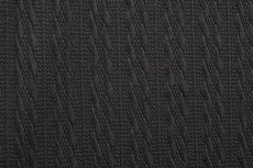 Knitted Jacquard Small Cable Black Knitted Jacquard Small Cable Black