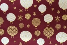 Christmas Cotton All Over Dark Red 6 Christmas Cotton All Over Dark Red 6