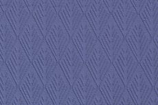 Knitted Cotton Jacquard Diamond Indigo Knitted Cotton Jacquard Diamond Indigo
