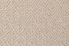  Knitted Cotton Jacquard Diamond Beige