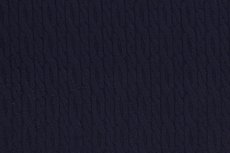  Knitted Cotton Jacquard Cable Navy