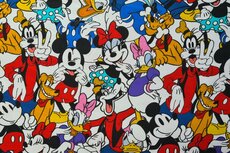 Cotton Jersey Mickey & Friends