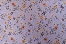 Cotton Jersey Flowers Lilac